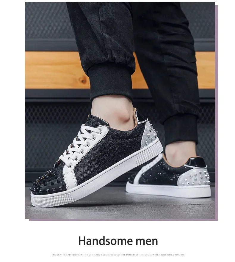 Fashion Men's Casual Shoes Leather Board Shoes for Men High Quality Classic Comfortable Breathable Male Leisure Shoes 2024 New