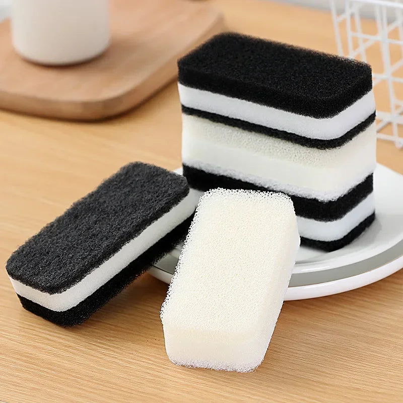 Cheap Small Item Home Useful Little Things Kitchen Accessory Dishwasher Sponge Sink Cleaning Tools Scouring Pad Scourer