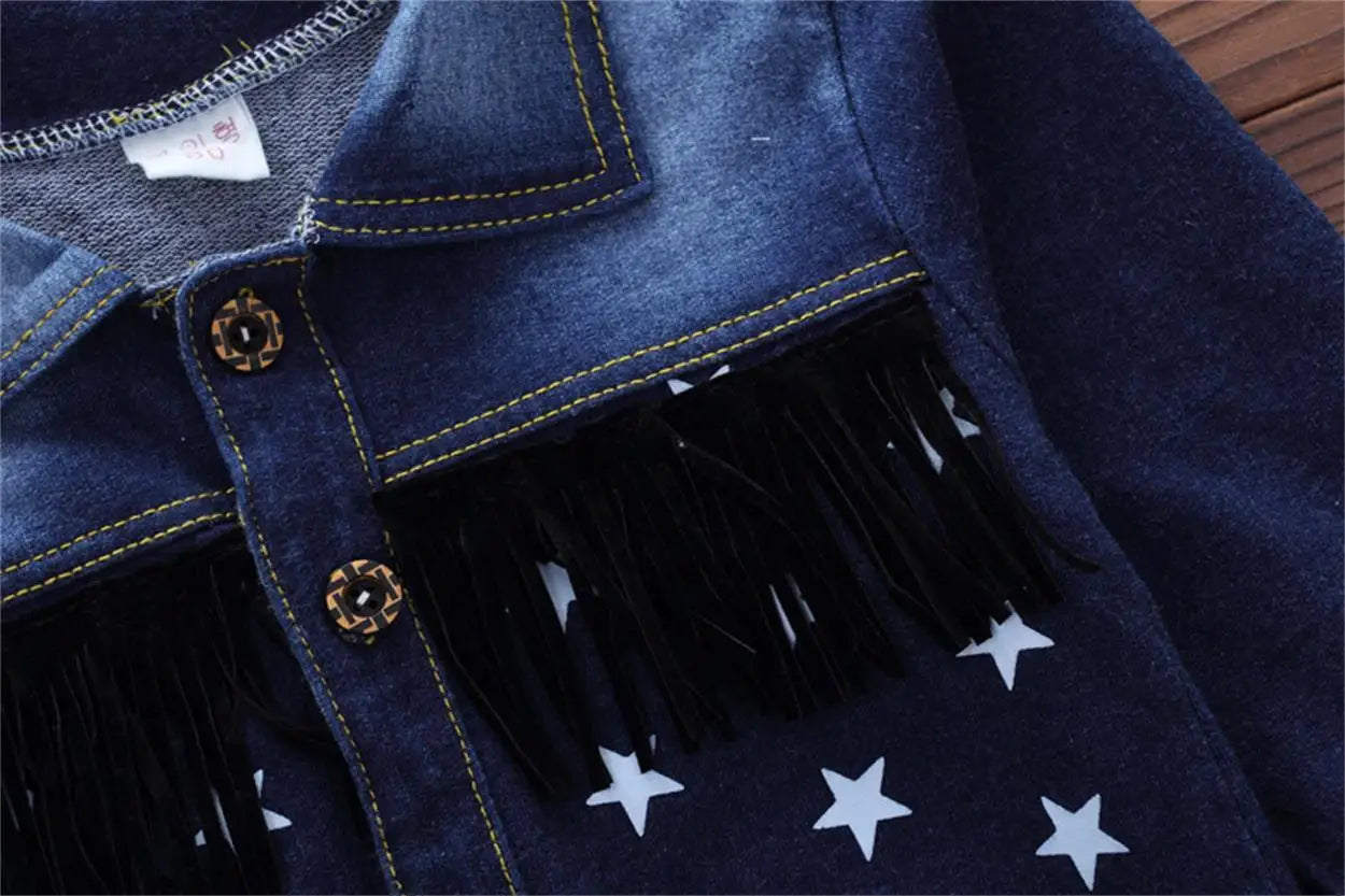 Fashion Spring Autumn Toddler Boys Sports Suits Children Casual Clothes Sets Denim Clothing for Kids Boys Clothes