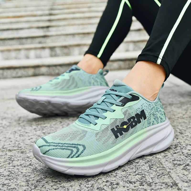 Men Sneakers Marathon Men Sports Running Sports Shoes Breathable Lightweight Women's Comfortable Athletic Shoe Nonskid Sneakers