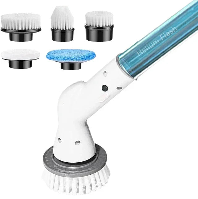 Household Cordless Spin Scrubber Kitchen Gadgets Hair Brushes Bathroom Broom Toilet Mops Electric Multipurpose Cleaning Brush