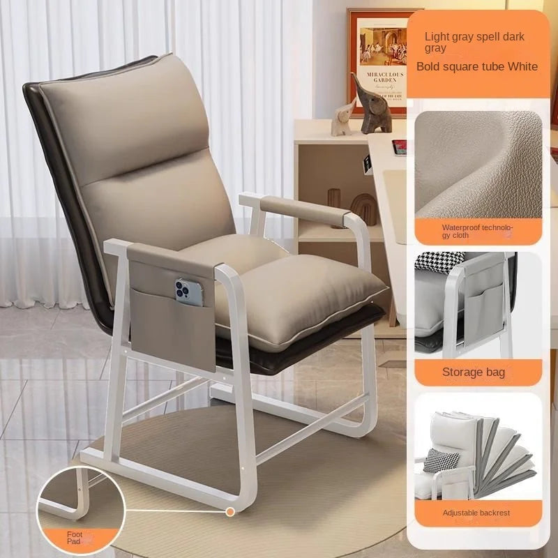 OLEVO Computer Chair For Home Use Comfortable Backrest Lazy Person Sofa Folding Recliner Study Office Chair Desk chair news