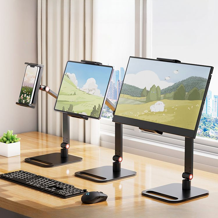 Portable Monitor Holder Metal Stand Adjustable Bracket 12-17 Inch Universal Expandable Display Base Vesa Mount Tablet 30cm Clip
