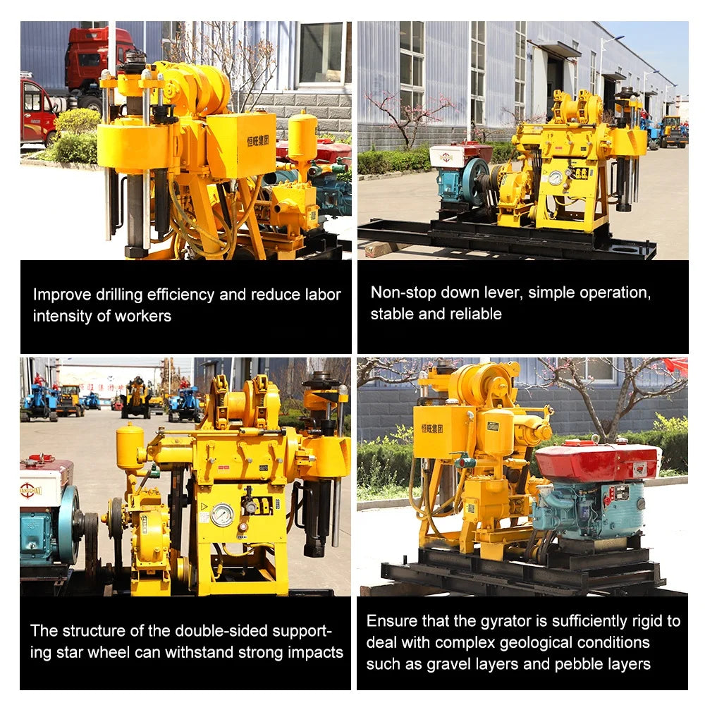 Core Drilling Rig Equipment for Geological Survey Civil Use and Subsurface Concrete Investigation Work