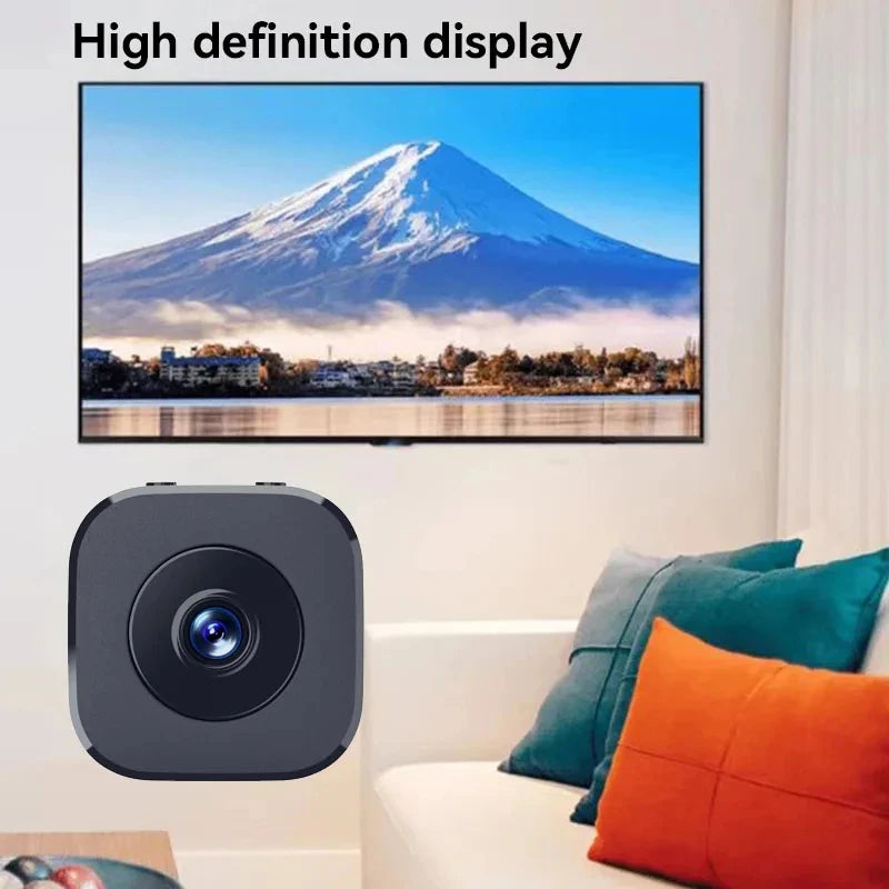 Xiaomi 6K Mini Security Camera Wireless 2.4G WiFi Monitoring Security Protection Remote Night Vision Surveillance Smart Home New