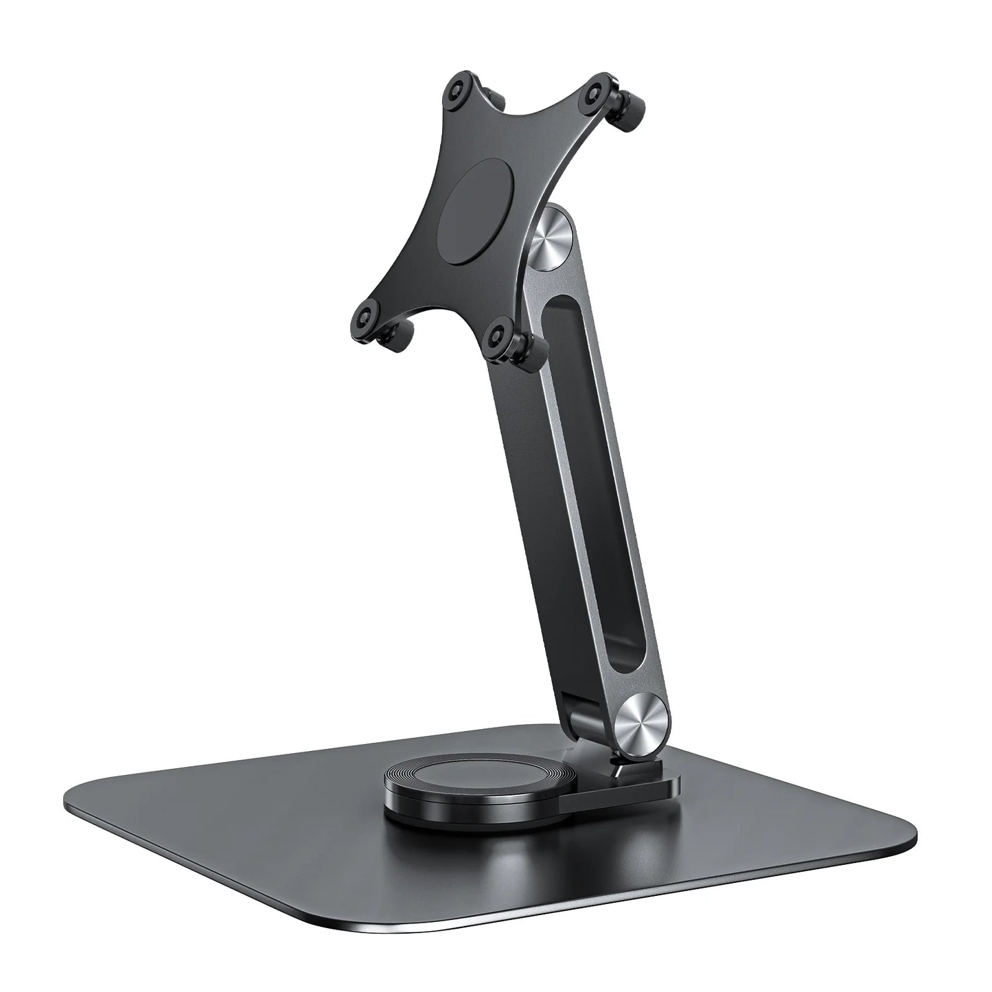 Aluminum Alloy Stand for Protable Monitor Table Bracket Adjustable 360 Rotation M4 Screw Bases Strong Load Capacity Super Stable