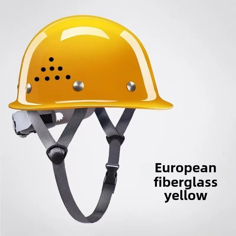 Thickening Breathable Impact Resistant ABS Safety Helmet for Construction Site Helmet for Construction Protection