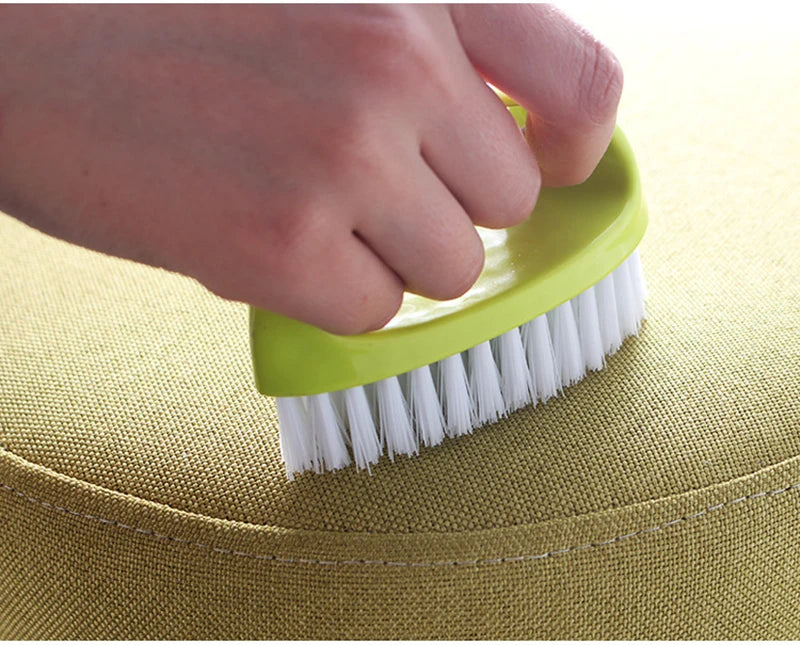 Household Cleaning Brush Candy-colored Laundry Brush Egg-shaped Shoe Brush Universal Cleaning Brush Clothing Brush Cleaning Tool