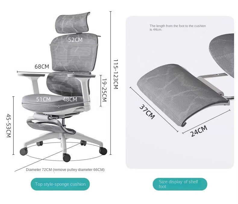 UVR High-quality Computer Chair Sedentary Comfort Gaming Chair Home Ergonomic Backrest Chair Adjustable Boss Chair Office Chair