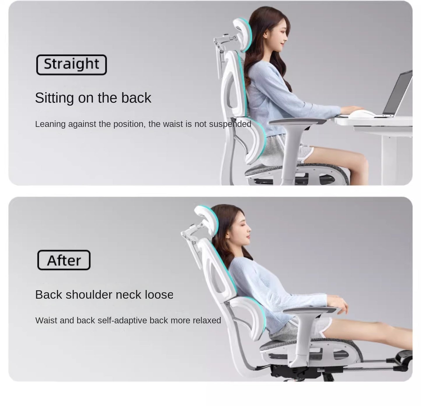 UVR High-quality Computer Chair Sedentary Comfort Gaming Chair Home Ergonomic Backrest Chair Adjustable Boss Chair Office Chair