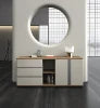 Manufacturer Luxury L-Shape MDF Wood Executive Office Desk Side Cabinet Fashion Design for Boss CEO Managers Office Traditional