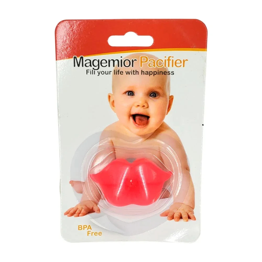 [GDL] Blister pack with lip-shaped pacifier for babies / magemior pacifier / 12657