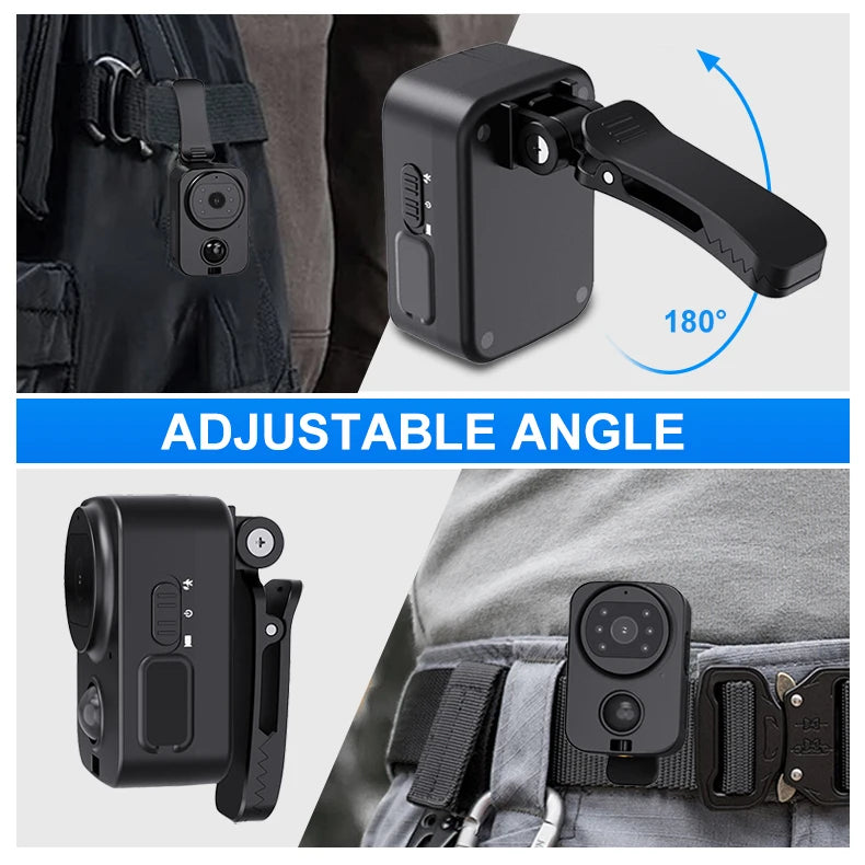 PD01 Waterproof Mini Camera Motorcycle and Bike Recorder Sport DV NO-APP Pocket PIR Small Police Security Wearable Body Worn Cam