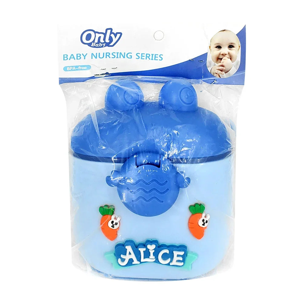 [GDL] Crab-shaped formula-powdered milk dispenser/container with spoon for babies/baby nursing