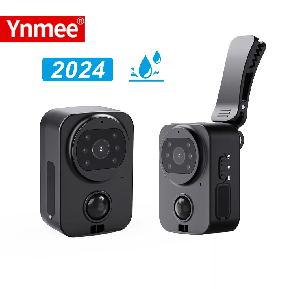 PD01 Waterproof Mini Camera Motorcycle and Bike Recorder Sport DV NO-APP Pocket PIR Small Police Security Wearable Body Worn Cam