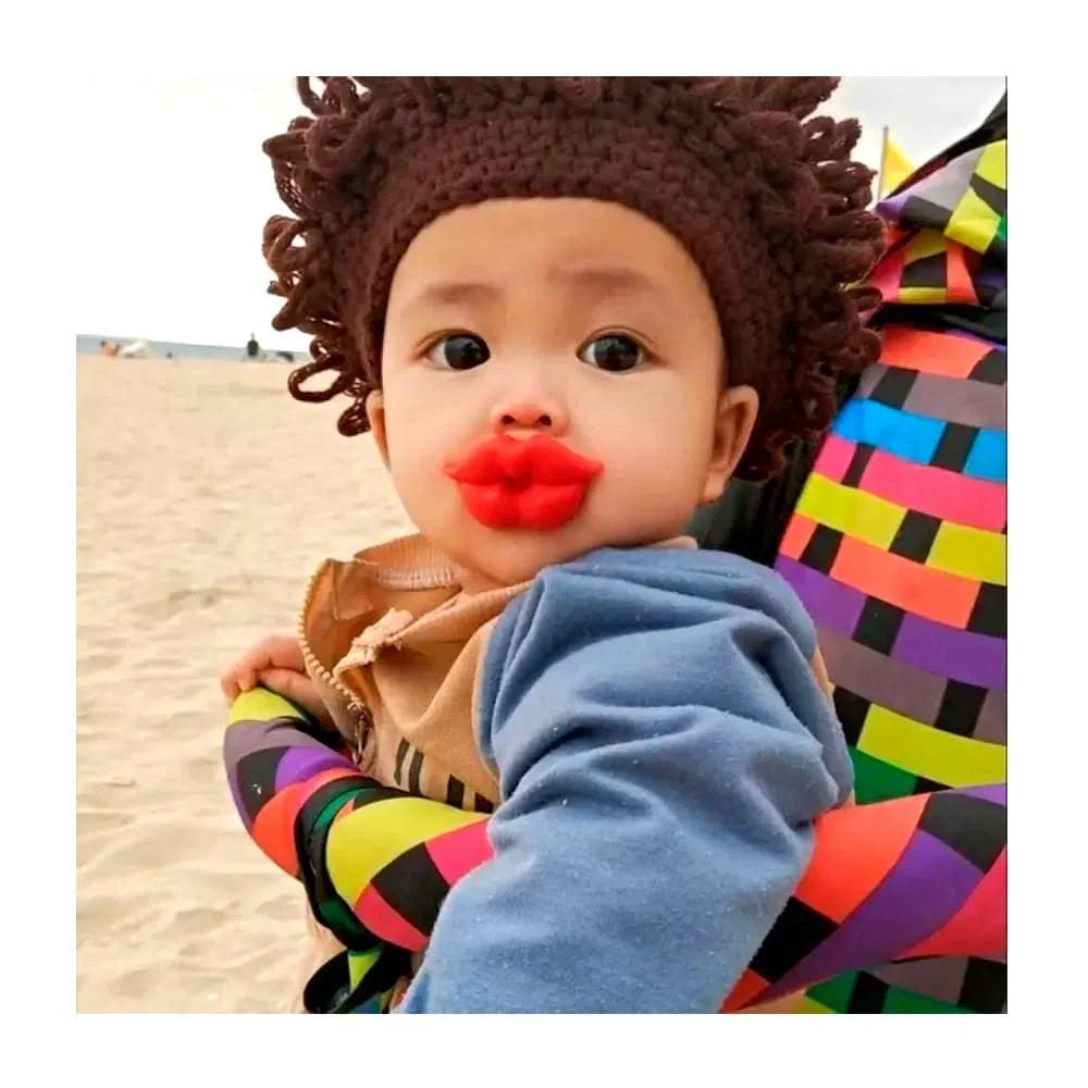 [GDL] Blister pack with lip-shaped pacifier for babies / magemior pacifier / 12657