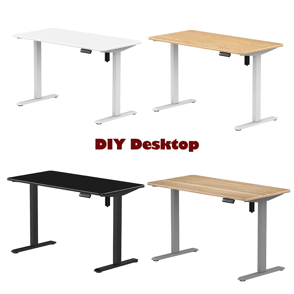 Electric Smart Tables Ergonomic Height Adjustable Sit Stand Computer Desk Electric Standing Desk for Office Home Furniture