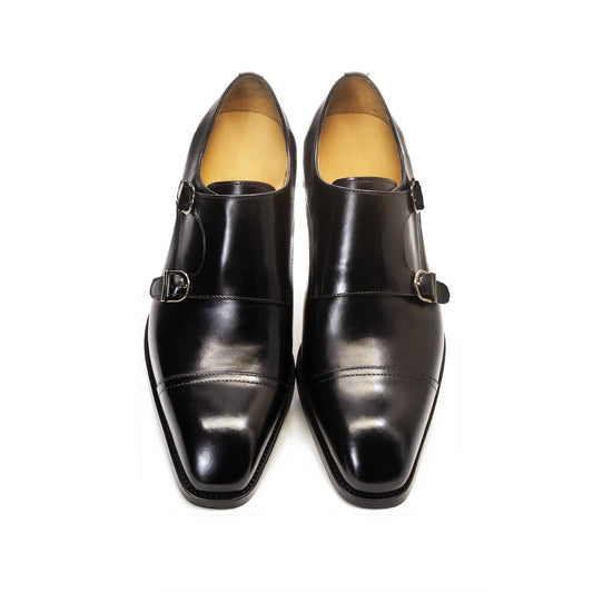 2022 New Fashion Monk Strap Buckle Men Leather Shoes Office Career Slip on Dress Shoes for Men