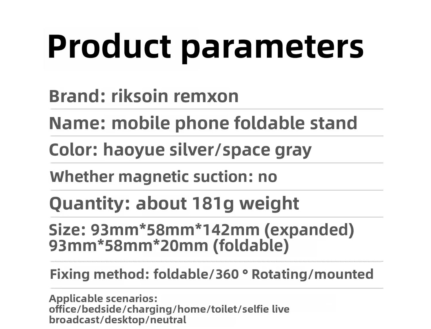 2025 Metal Smartphone Stand Alloy Rotate Phone Holder 360 Swivel Desk Mobile Phone Stand Holder for Office Table