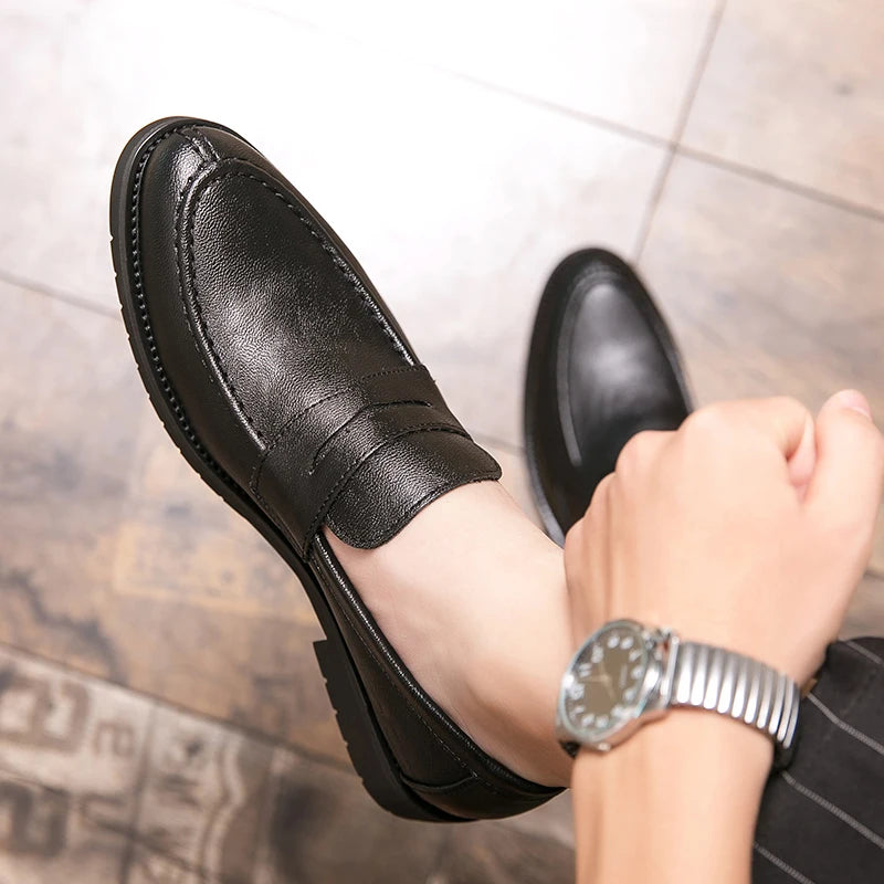 2025 Hot Selling Products Customizes Genuine Men's Leather Shoes Italian Business Shoes Men Leather Dress Shoes & Oxford