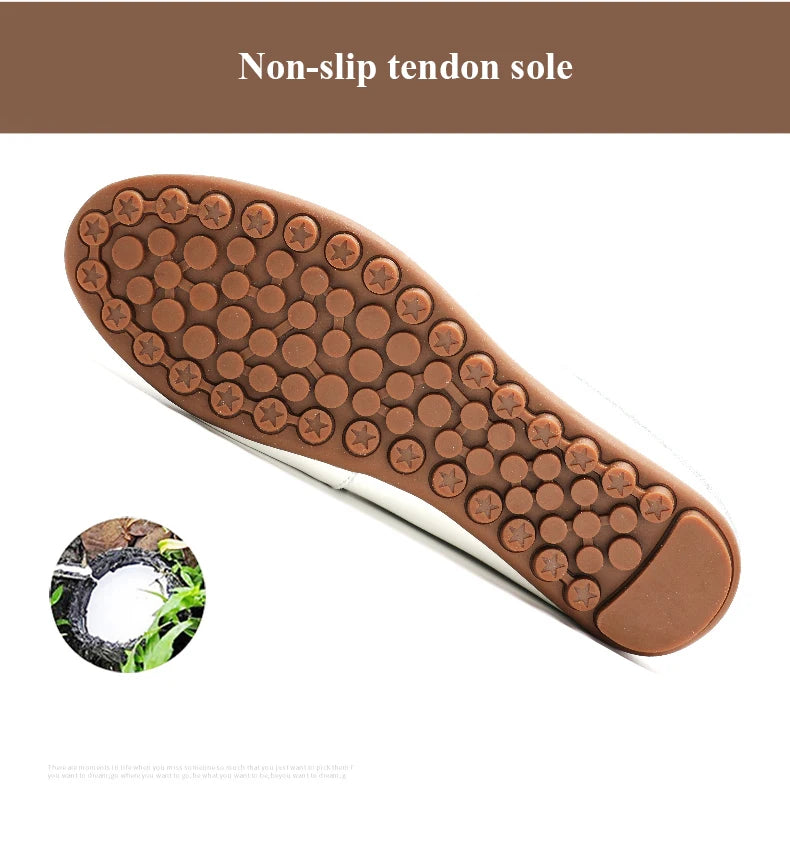 Italian Men Slippers Genuine Leather Loafers Moccasins Outdoor Non-slip Black Casual Slides Summer Spring Fashion Shoes 2020