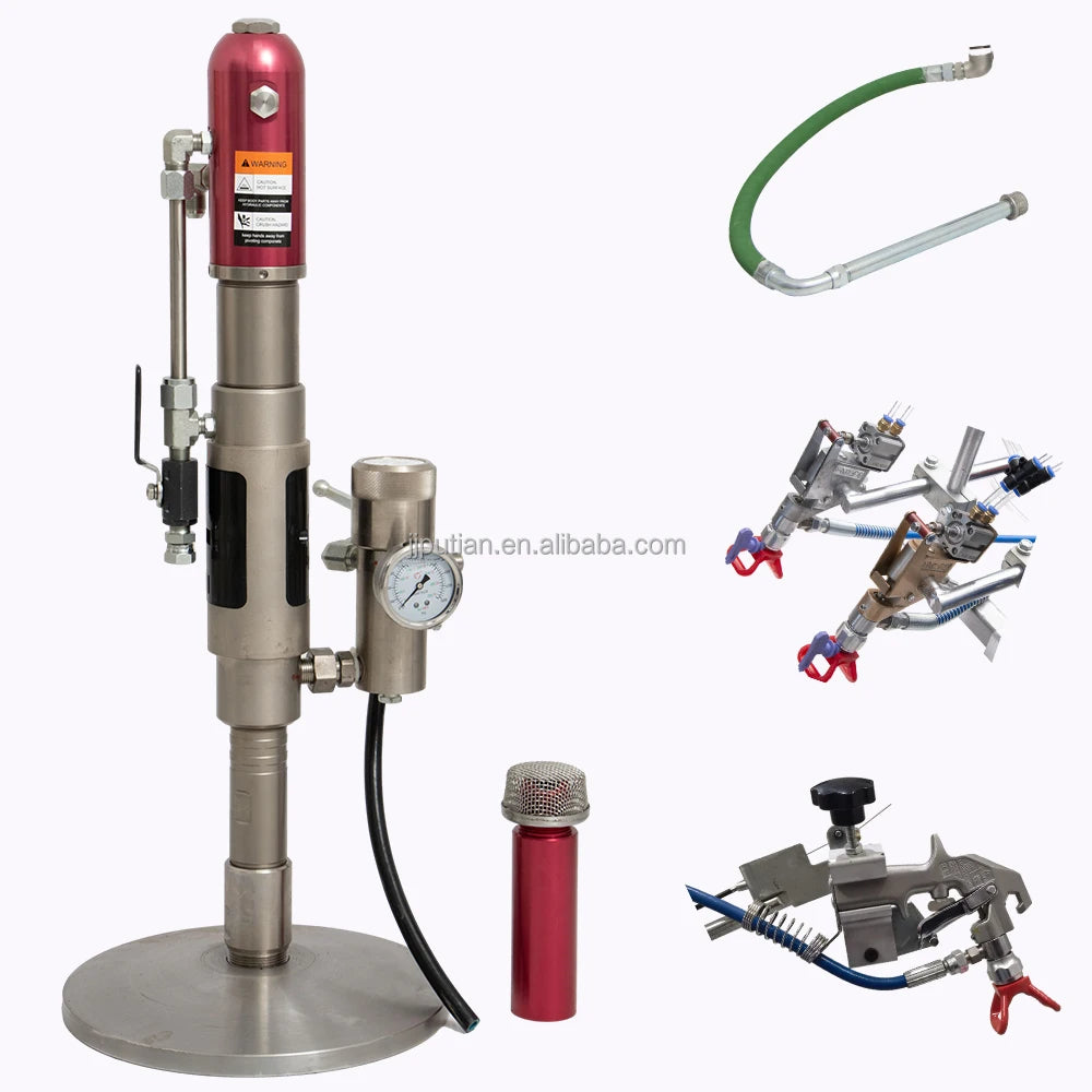 Electric Paint Sprayer Machine with Hydraulic Airless Piston Pump GH300 Tool Parts Airless Spray Machine