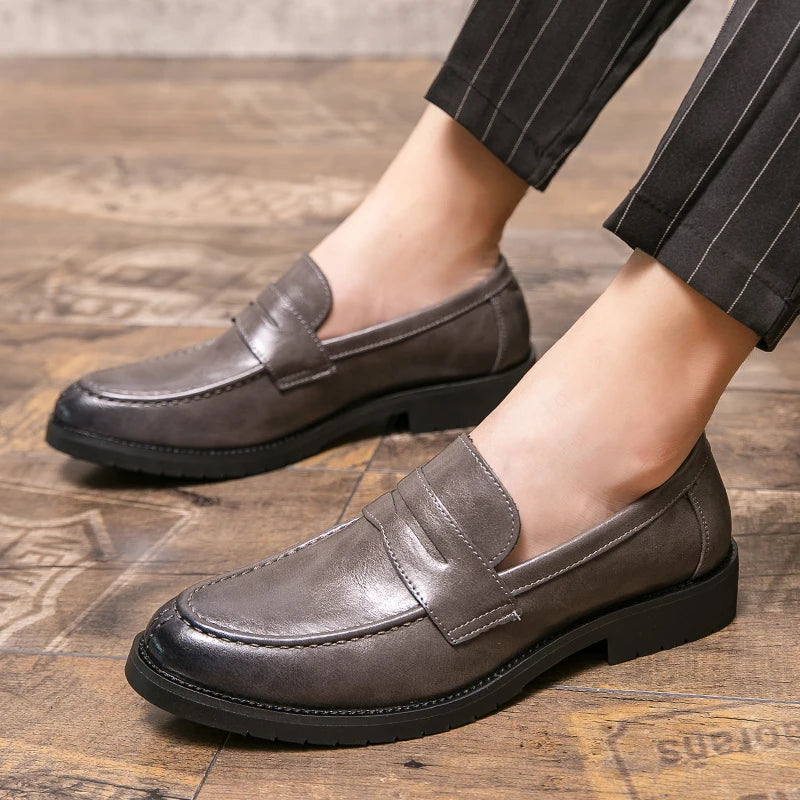 2025 Hot Selling Products Customizes Genuine Men's Leather Shoes Italian Business Shoes Men Leather Dress Shoes & Oxford