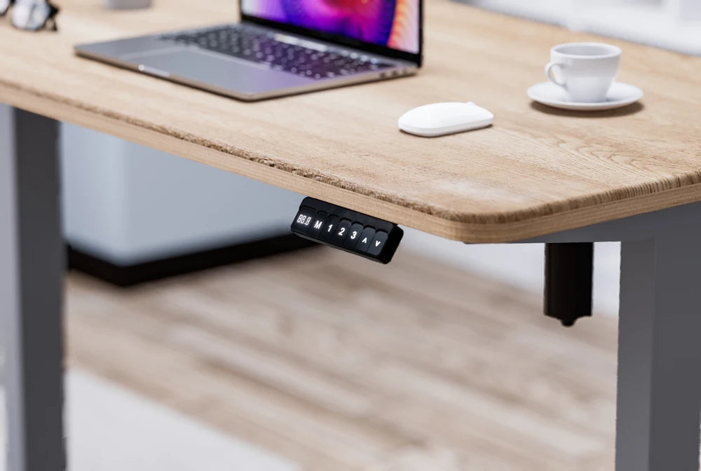 Electric Smart Tables Ergonomic Height Adjustable Sit Stand Computer Desk Electric Standing Desk for Office Home Furniture