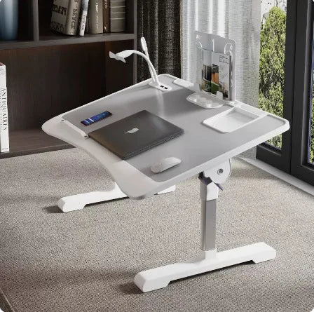 Customized Minimalist Small Table Foldable and Adjustable Learning Desk for Bedroom or Office for Bay Window or Living Room