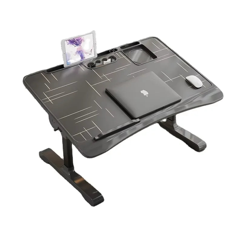 Customized Minimalist Small Table Foldable and Adjustable Learning Desk for Bedroom or Office for Bay Window or Living Room