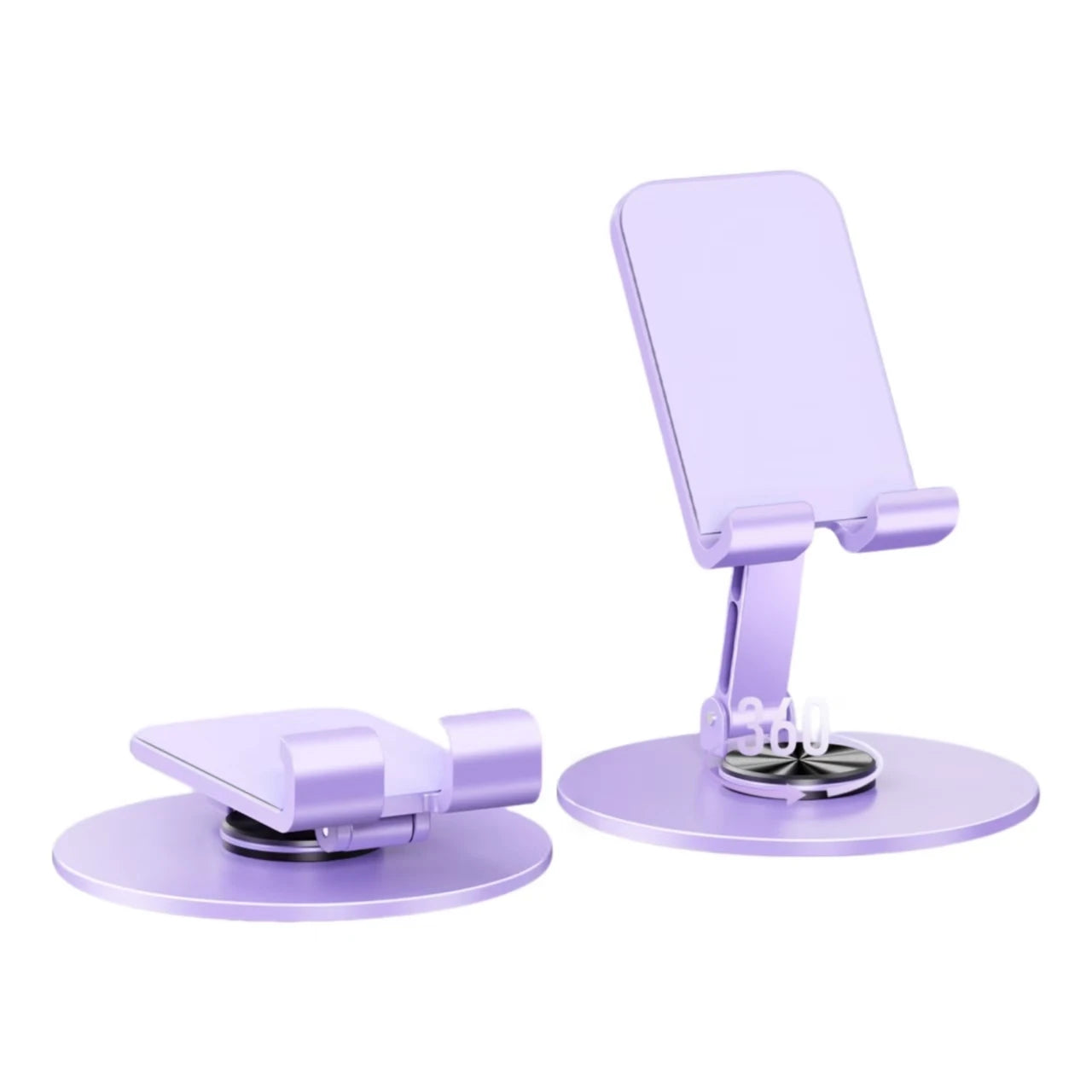2025 Metal Smartphone Stand Alloy Rotate Phone Holder 360 Swivel Desk Mobile Phone Stand Holder for Office Table