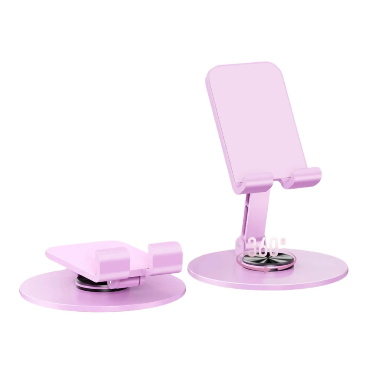 2025 Metal Smartphone Stand Alloy Rotate Phone Holder 360 Swivel Desk Mobile Phone Stand Holder for Office Table