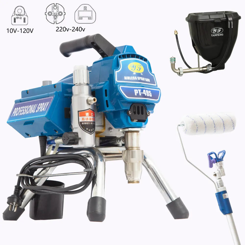 Grc BlueLink Standard Powerful Cordless Airless Spray Machine High Performance Power Spray Guns