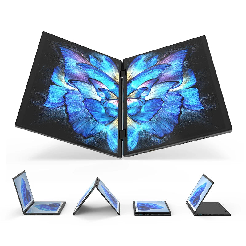 L15 360° YOGA Laptop In-tel N95 Dual 10.5 Inch IPS Touch Screen Win-dows 11 2 in 1 Tablet PC Office Mini Notebook Computer