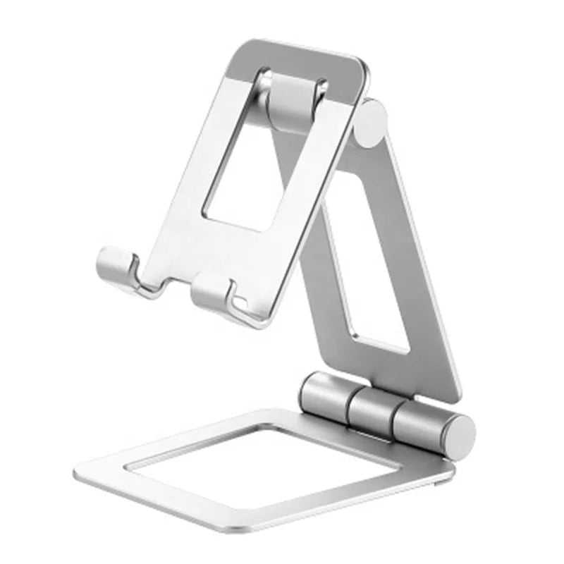 Desktop Tablet Holder Universal Cell Phone Stand Aluminium Alloy Foldable Mobile Phone Holder Stand for Home Office