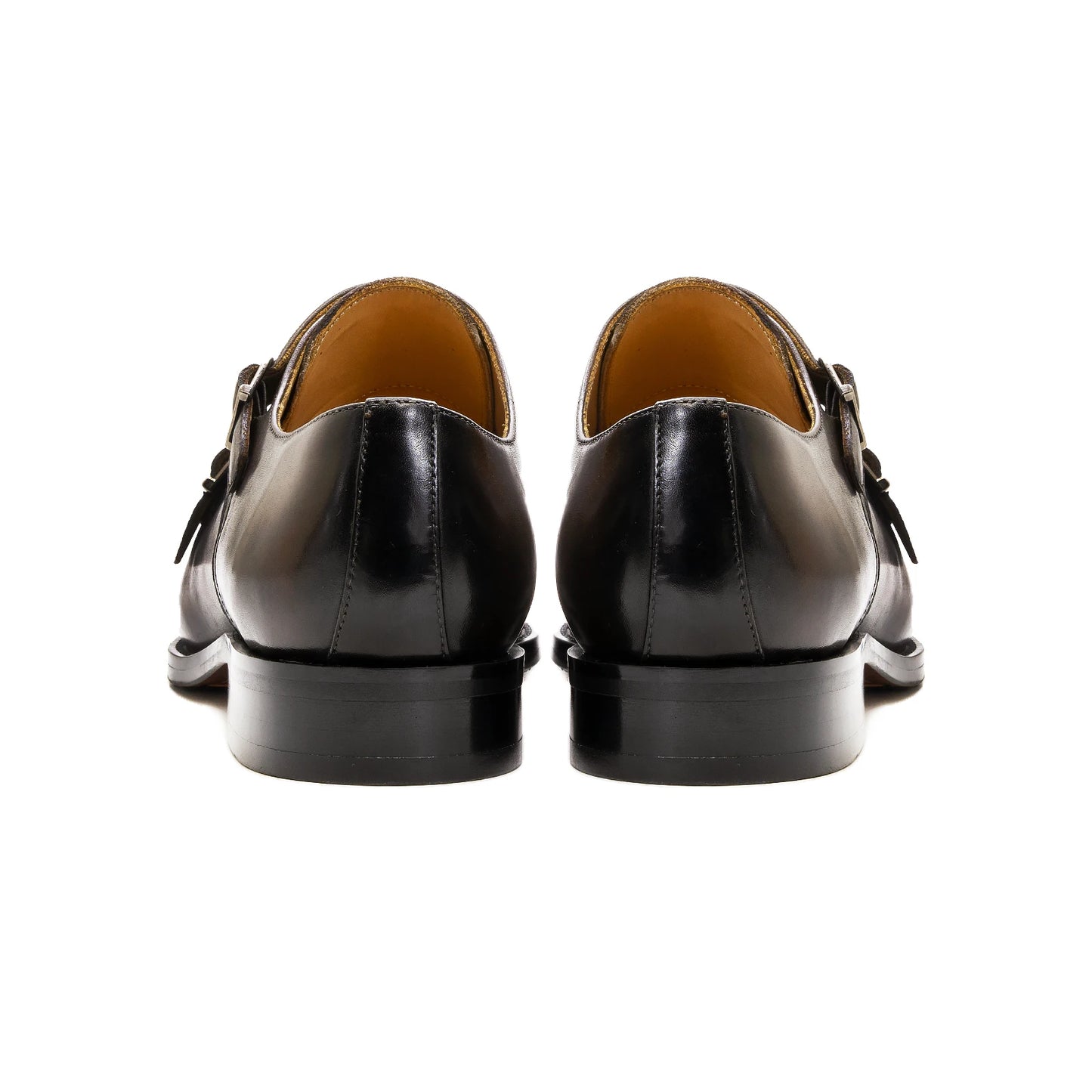 2022 New Fashion Monk Strap Buckle Men Leather Shoes Office Career Slip on Dress Shoes for Men