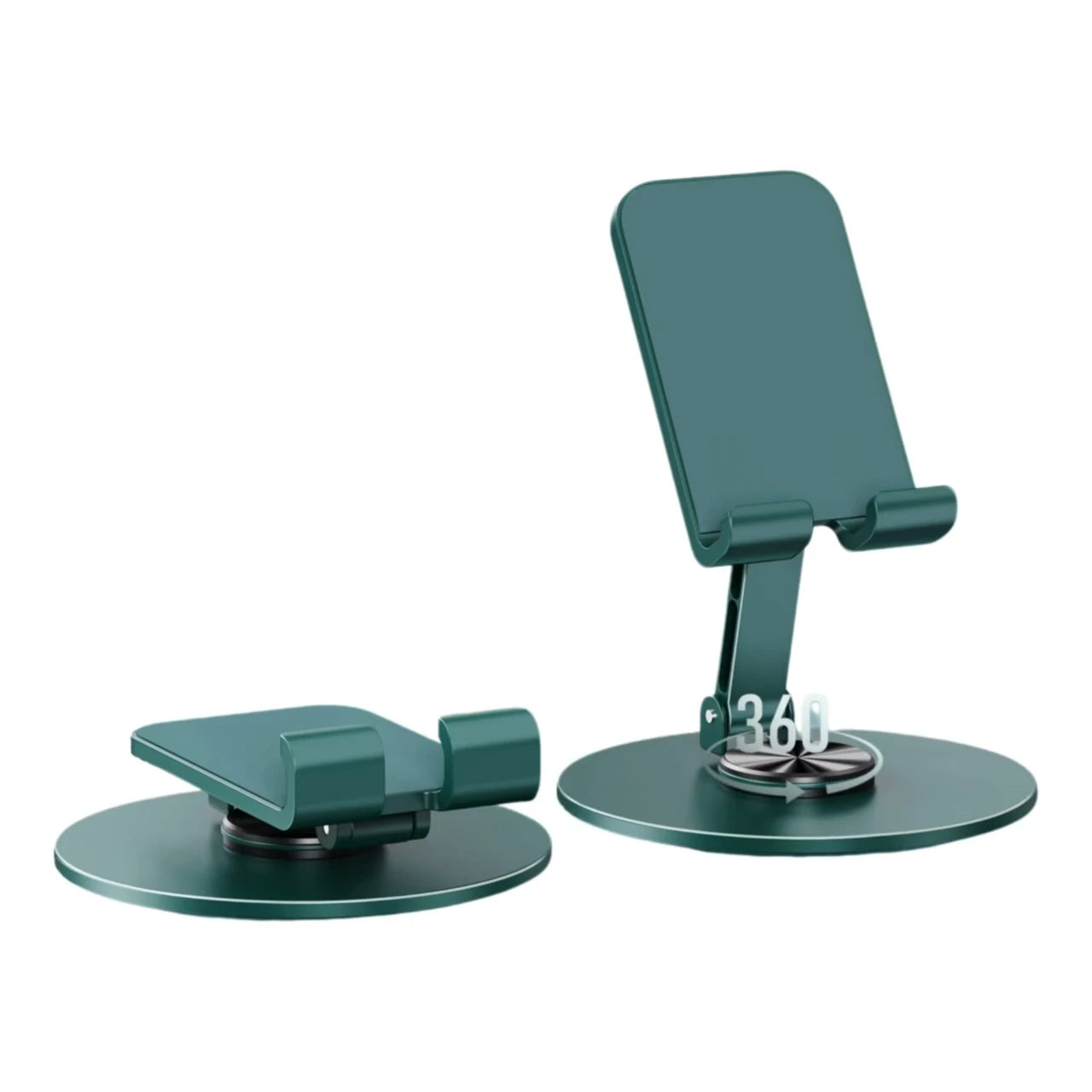 2025 Metal Smartphone Stand Alloy Rotate Phone Holder 360 Swivel Desk Mobile Phone Stand Holder for Office Table
