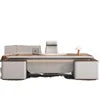 Luxury 1.8m L-Shape  MDF Office Desk with Drawer Modern Design Convertible Wooden Panel Luxury Executive Office Desk