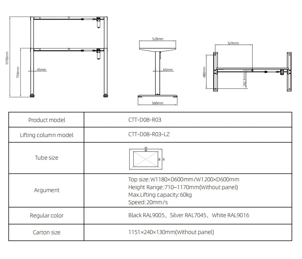 Electric Smart Tables Ergonomic Height Adjustable Sit Stand Computer Desk Electric Standing Desk for Office Home Furniture