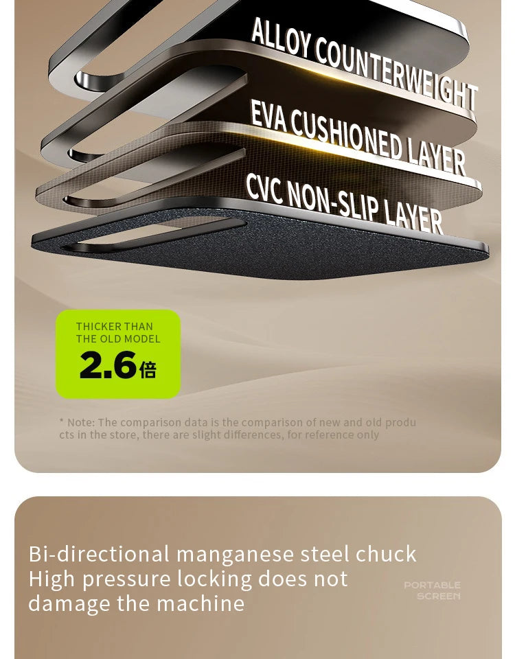 Monitor Holder Metal Portable Stand for 12 13 14 15 16 17 Inch Universal Expandable Display Base Vesa Mount 30cm Fixture