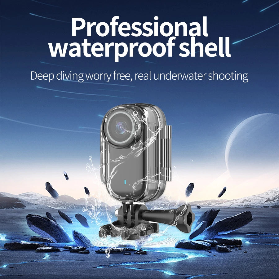 4K Thumb Camera IP68 Waterproof And Dustproof for Outdoor Cycling Outdoor Riding Camera