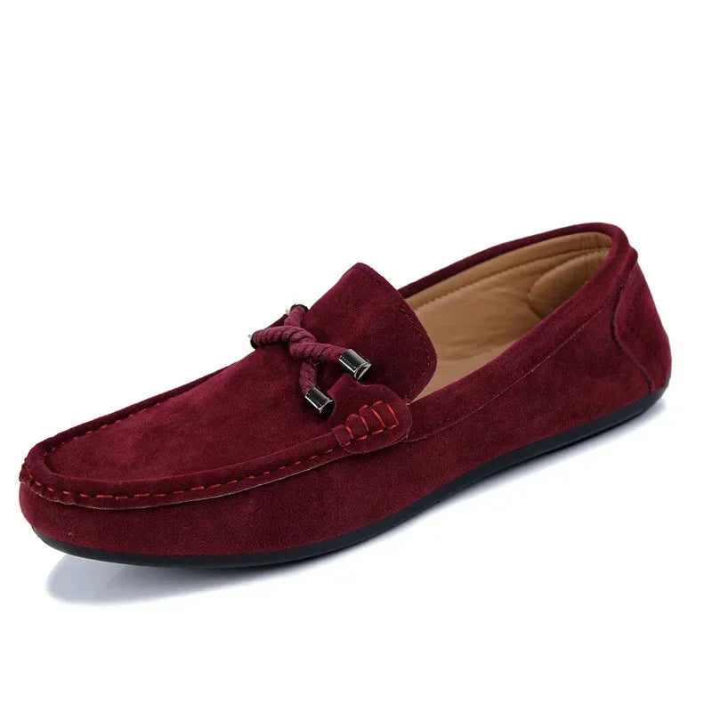 2025 Men Casual Shoes Fashion Men Shoes Breathable Men Loafers Moccasins Slip on Men's Flats Male Driving Shoes