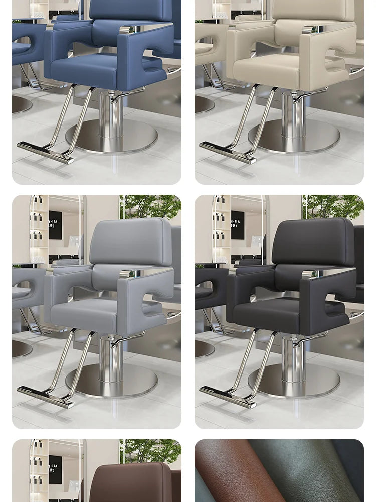 Modern Nordic Barber Chair Comfortable Luxury Salon Ergonomic Hairdresser Chair Beauty Personalized Kapperstoel Hair Furniture