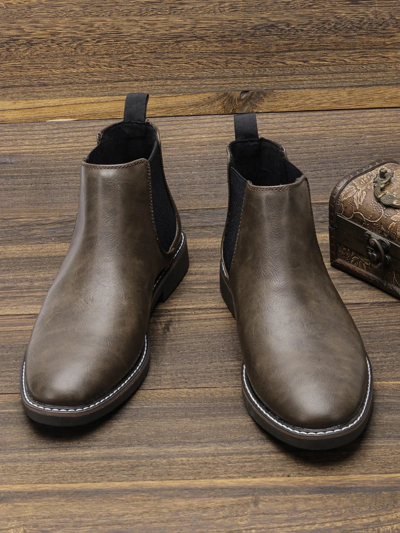 40-46 men boots brand comfortable fashion 2023 chelsea boots #CL5323
