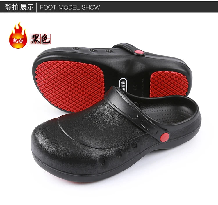 Jumpmore Chef Kitchen Shoes Hospital Doctor Nurse Special Shoes Factory Steel Toe Work Shoes Size 36-47