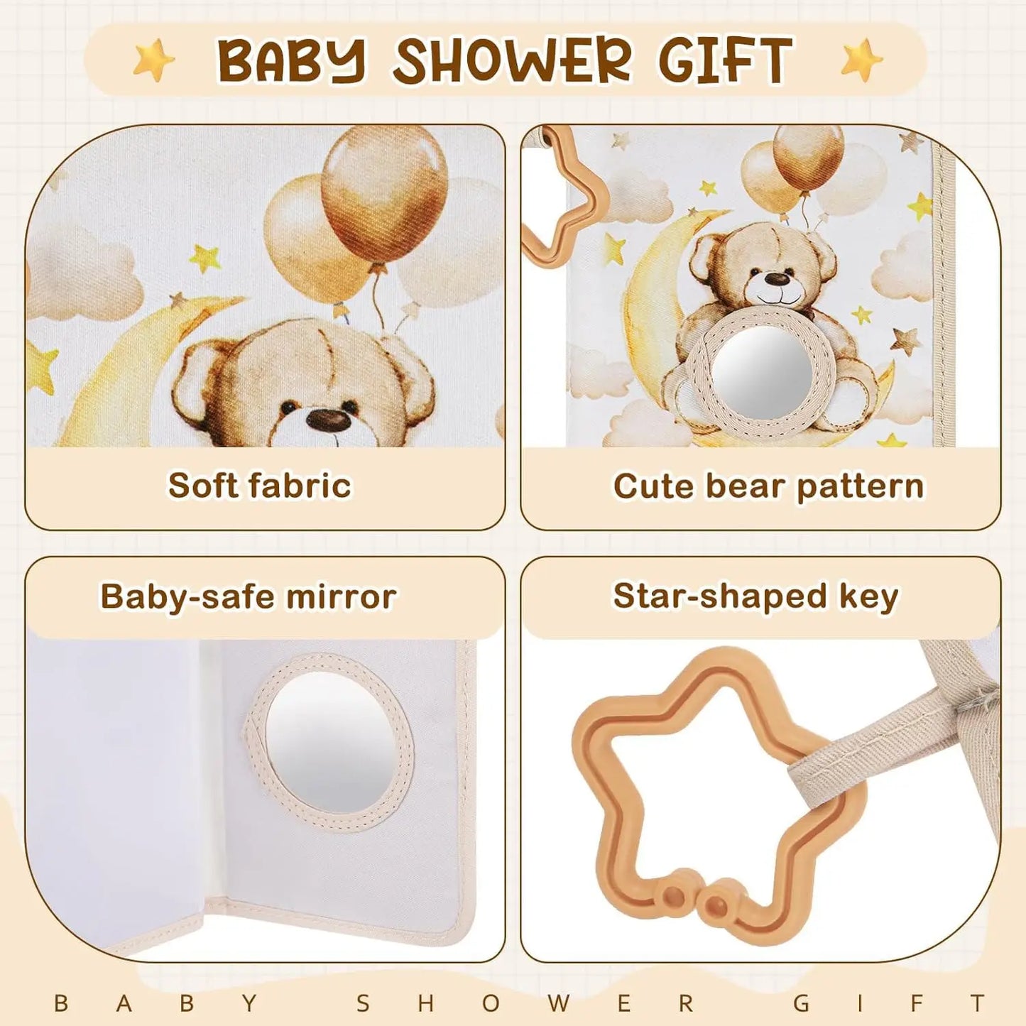 Baby Photo Album My First Photo Book Growth Babies Albums DIY Photography Album Gift for Newborn Toddler Kids Baby Shower