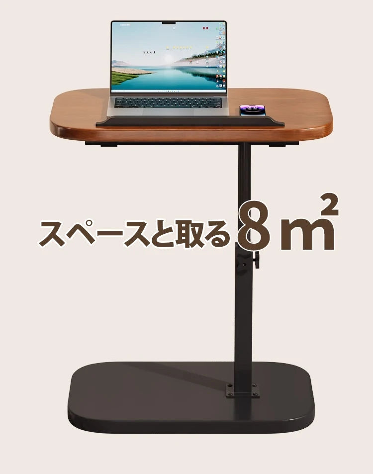 Home side table bedside rack liftable coffee table sofa side table small table living room bedroom tea table