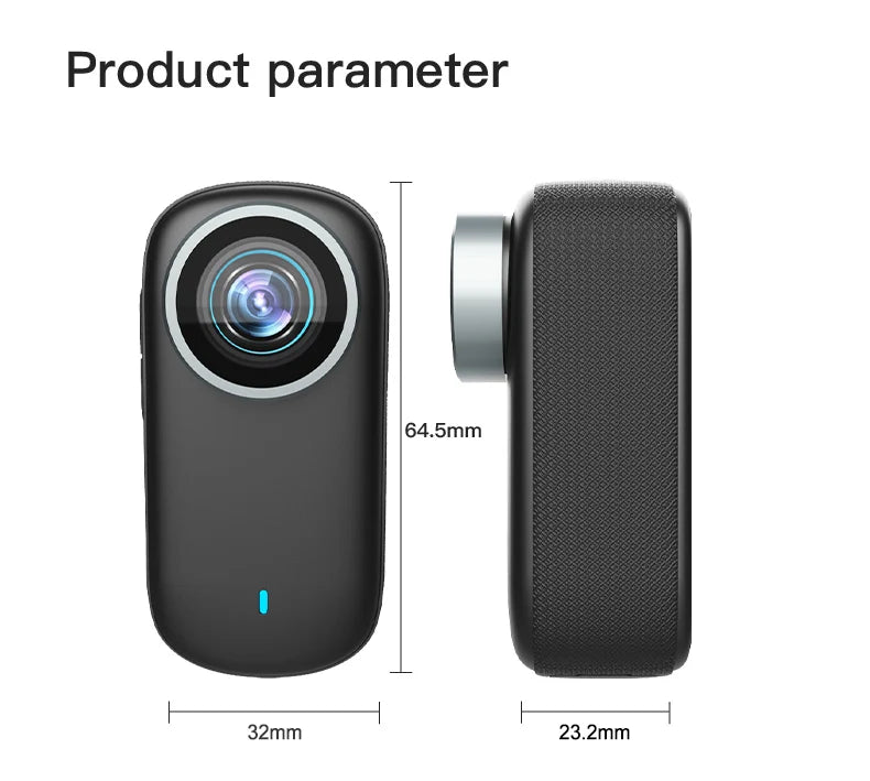 WiFi 4K Mini Thumb Camera Bodycam Action Bike Cam Motorcycle Sport Cam Body Action Sports DV Camcorder 30M Waterproof Optional