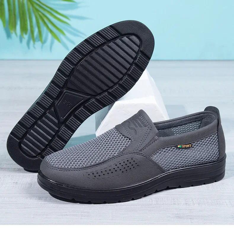 2025 Summer Sports Shoes Men's Fashionable Walking Shoes Breathable Men's Loafers Zapatillas Hombre Men's Casual Shoes