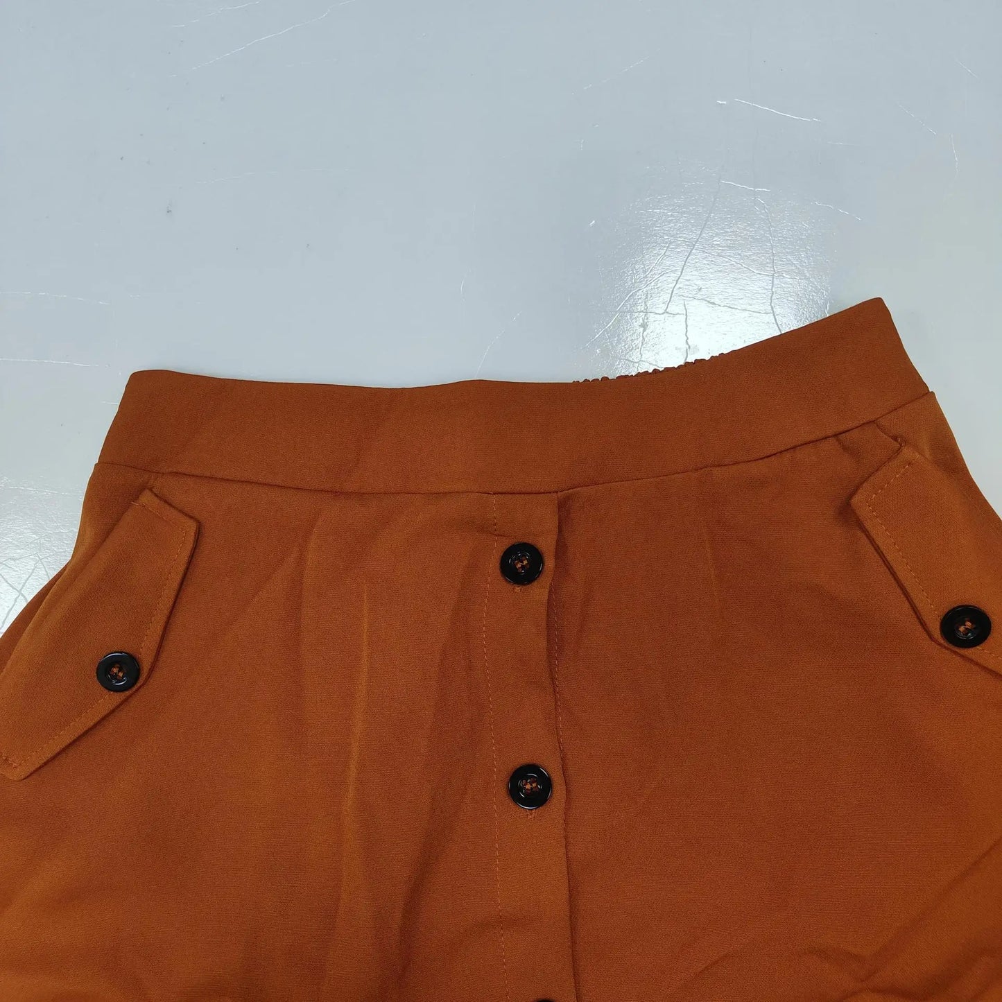 Women Top Skirt Sets Summer Short Sleeve O-Neck Button Shirt + Midi Skirts Two 2 Piece Setss 2024 Elegant Office Ladies Suits